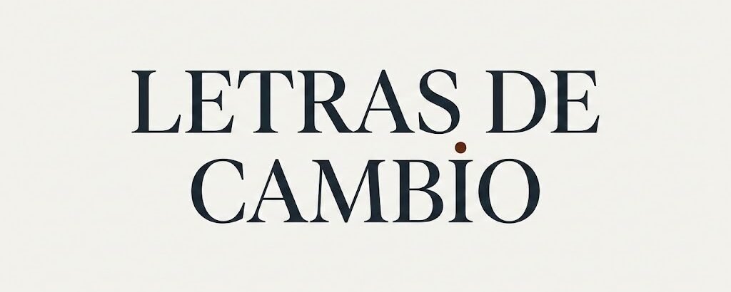 Letras de Cambio